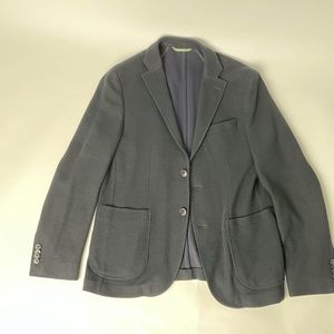 Baldessarini navy blue unstructured jacket US 40